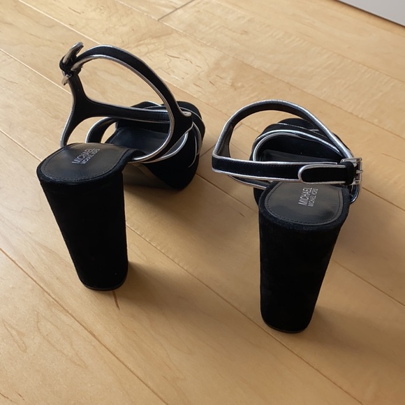 Michael Kors Lexie Suede Platform Sandal size 7.5 - Picture 4 of 11